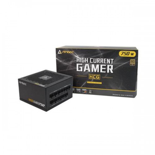 Antec High Current Gamer Series HCG750 Gold, 750W Fully Modular Power Supply - HCG750 Gold